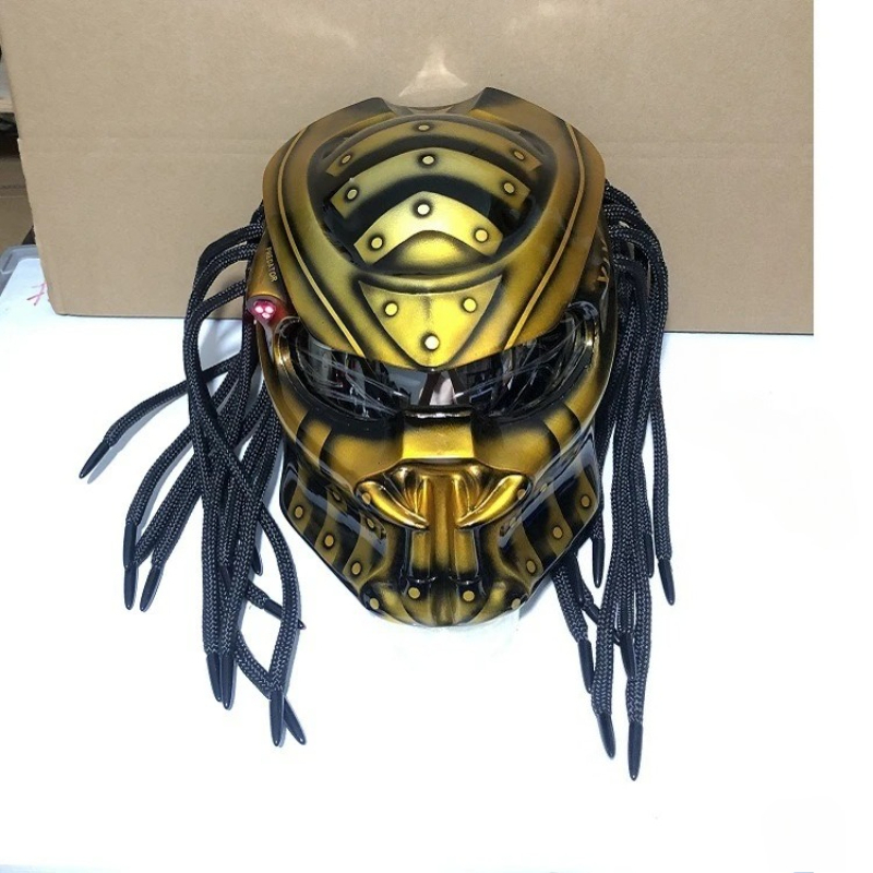 Custom Predator Motorcycle Helmet - Casco de Motocicleta Integral Racing Predator