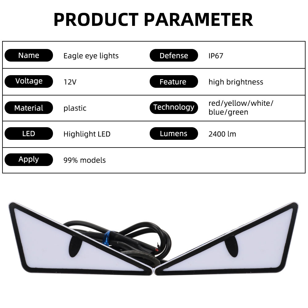 2 Luces LED Ojo de Diablo para - Universal Motorcycle Led Headlight Projector reseña y precio
