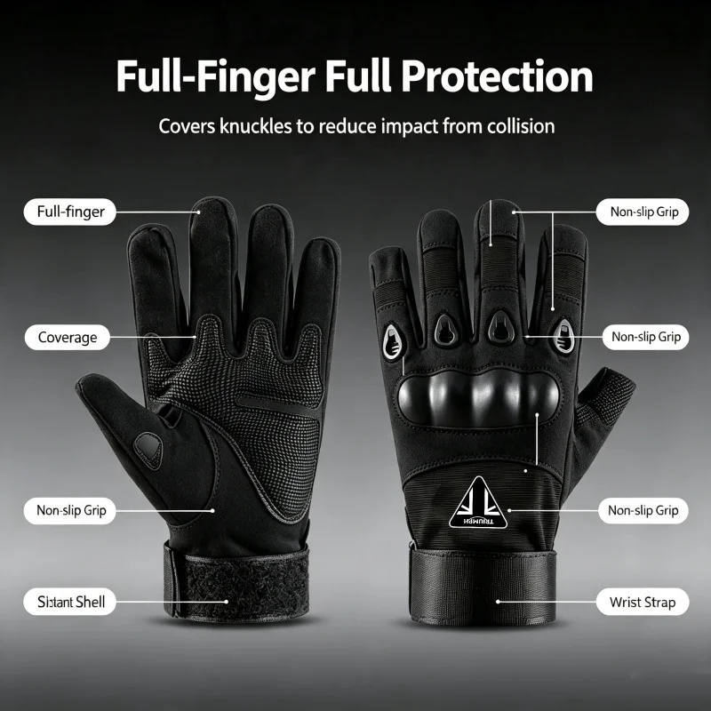 Guantes de Seguridad para Moto - Riding Gear reseña y precio