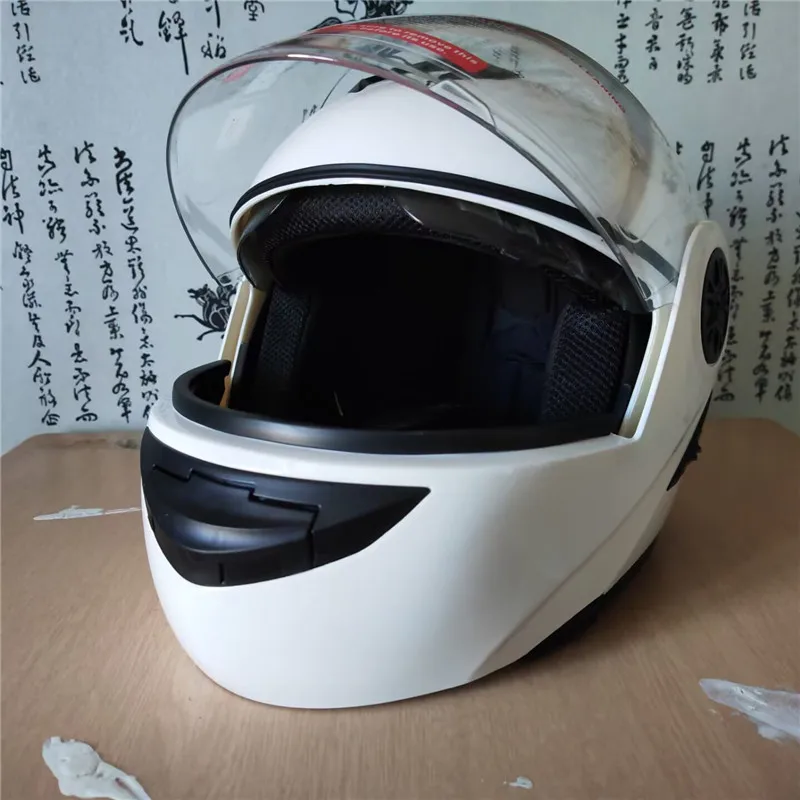 Casco modular para motocicleta - Motorcycle Helmet Inner Sun Visor Lens reseña y precio