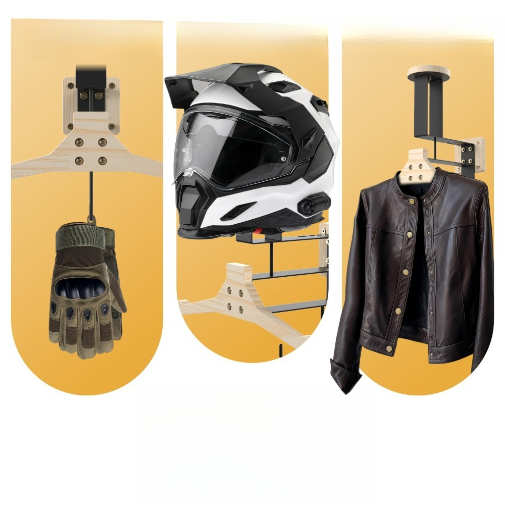 Soporte de Pared para Equipo T - Motorcycle Helmets reseña y precio