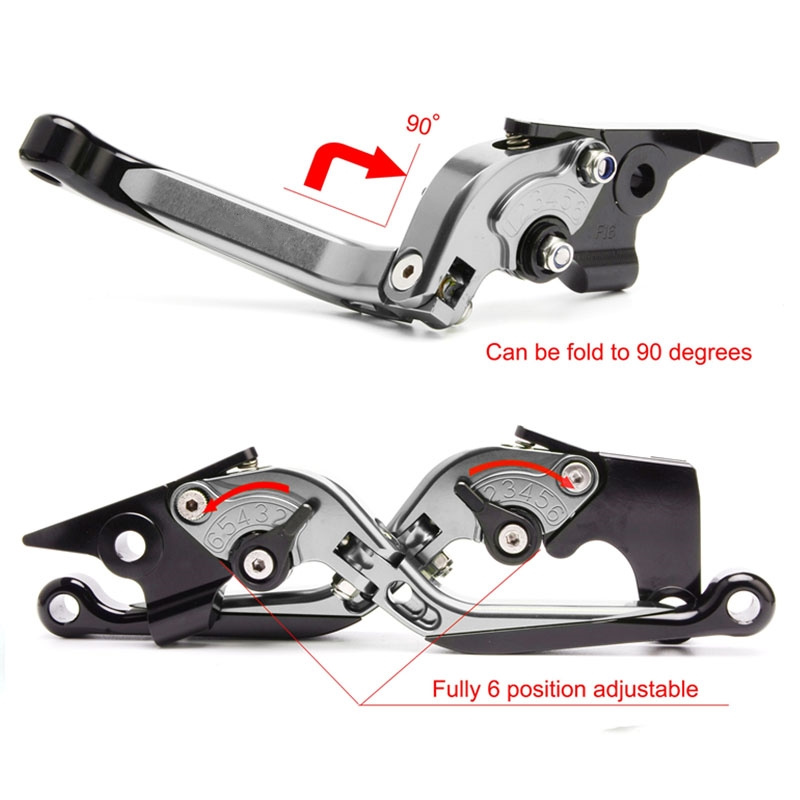 Para Husqvarna Svartpilen 401  - Cnc Aluminum Adjustable Brake Clutch Levers reseña y precio
