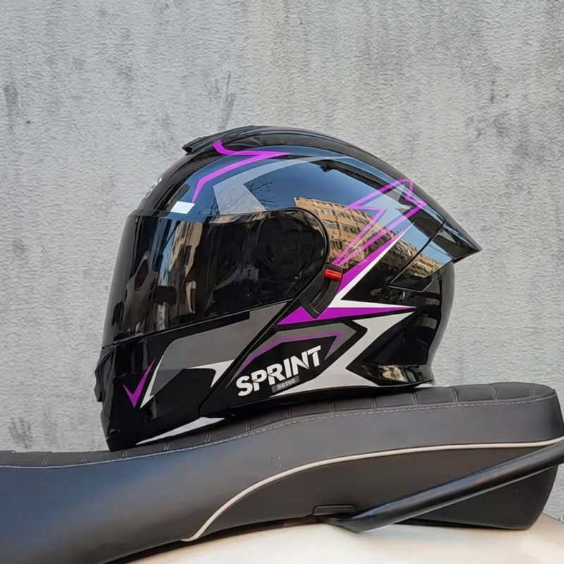Casco de Motocicleta Modular A - Modular Flip Up Motorcycle Helmet Dot Approved reseña y precio