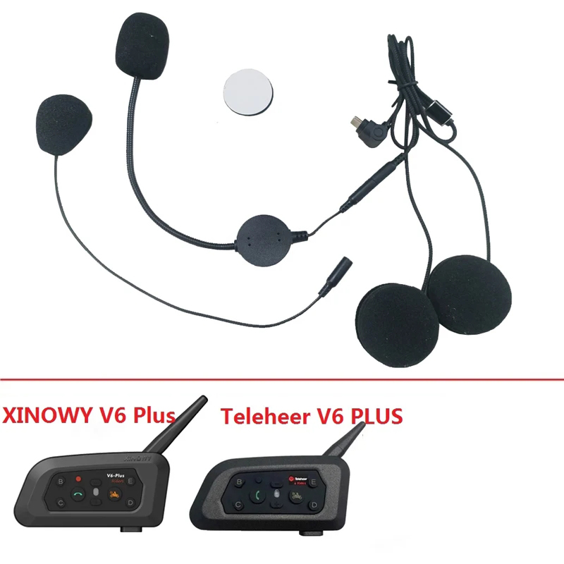 Altavoz para auriculares tipo  - Universal Motorcycle Helmet Intercom Headset reseña y precio