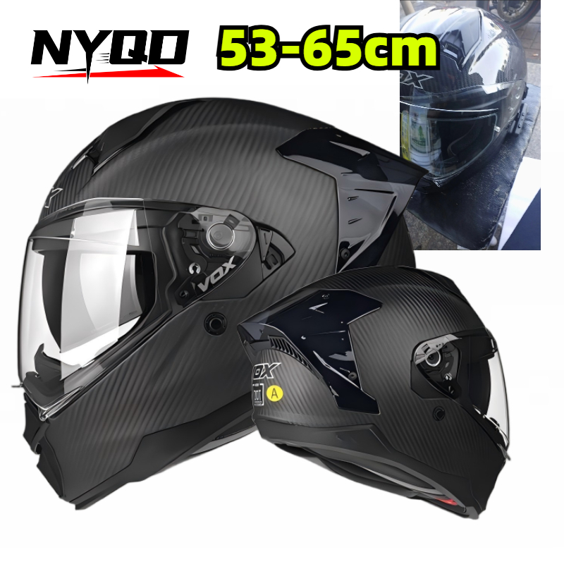 Casco de Motocicleta Integral  - Dual Visor Motorcycle Racing Helmet reseña y precio