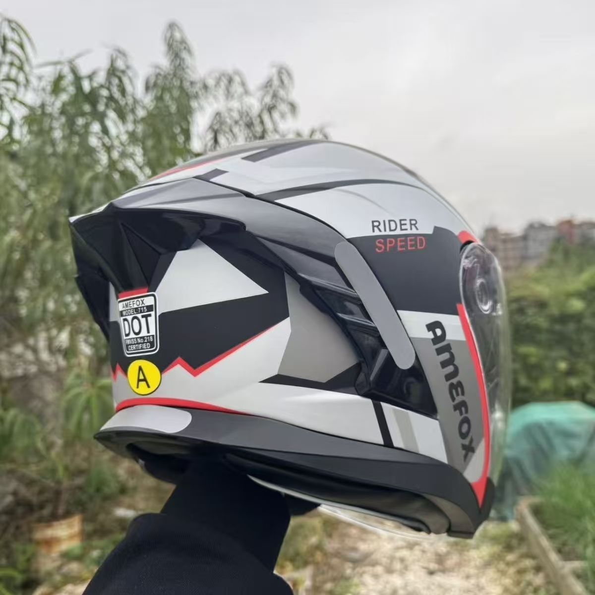 Casco Abierto con Doble Visera - Motorcycle Helmet Inner Sun Visor Lens reseña y precio